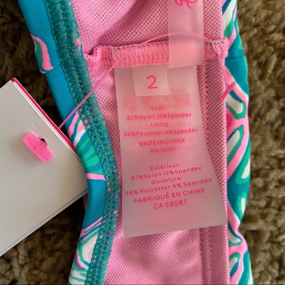 NWT Lilly Pulitzer Swimsuit Bottoms - Picture 4 of 8